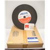Image 1 : BOX OF 10 K-PRIX STONE CUTTING WHEELS 16X1/8X1