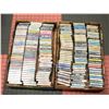 Image 1 : 2 FLATS OF CASSETTES - ELVIS, BILLY JOEL, NEIL