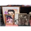 Image 1 : 5 FRAMED PRINTS OF ELVIS