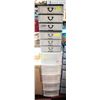 Image 1 : 5 DRAWER & 3 DRAWER STORAGE ORGANIZERS
