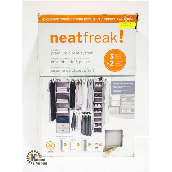 NEATFREAK CLOSET ORGANIZER