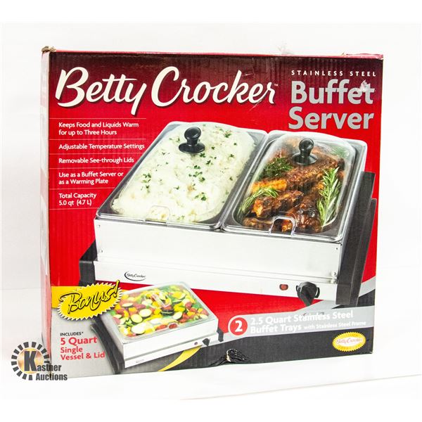 NEW BETTY CROCKER BUFFET