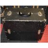 Image 2 : ANTIQUE TRAVELERS TOOL CASE & ANTIQUE SUITCASE