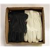 Image 1 : LEATHER WORK GLOVES- LOT OF 6 PAIRS SIZE LARGE