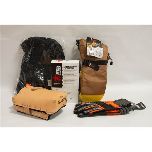 MIXED BOX OF SAFETY GEAR