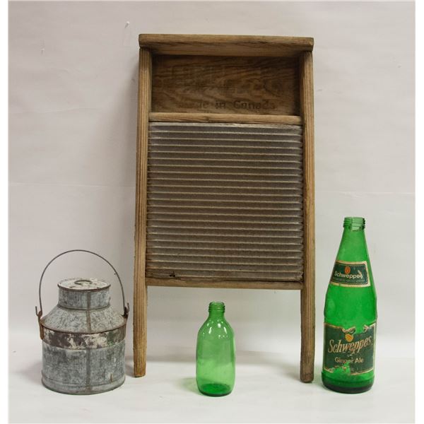WASHBOARD & OLD ITEMS