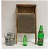Image 1 : WASHBOARD & OLD ITEMS
