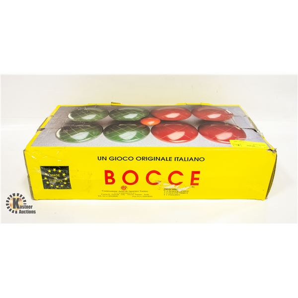 BOCCE GAME