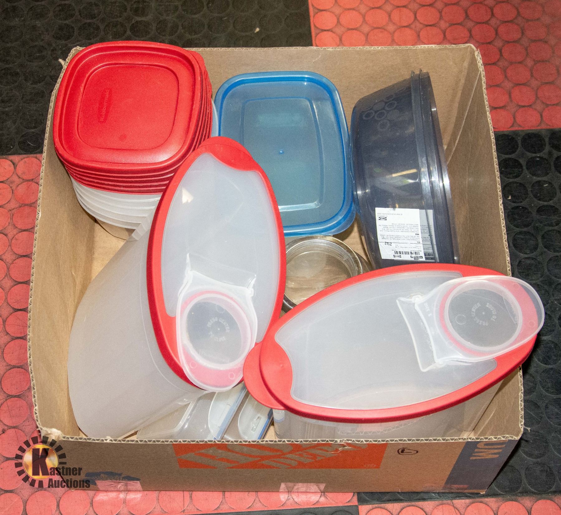 Pouring Box BOX WITH LARGE POURING STORAGE CONTAINERS