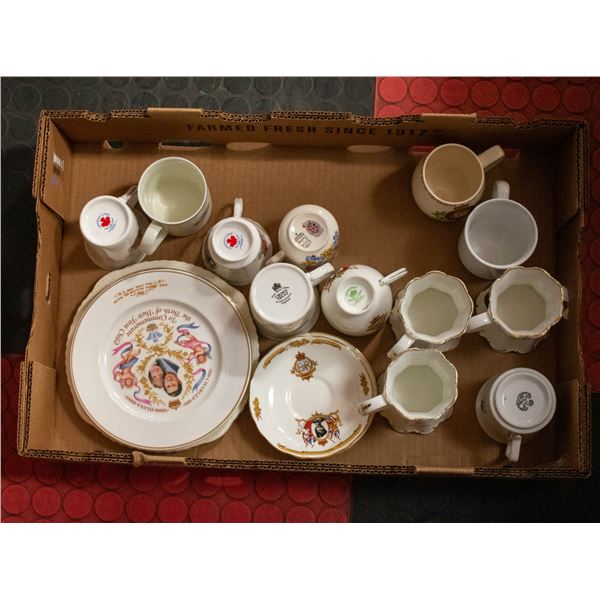 LOT OF VINTAGE ROYALTY CHINA