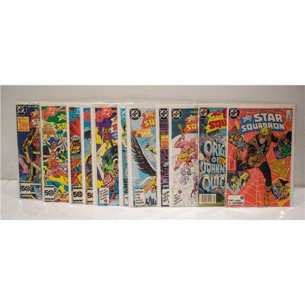 DC ALL STAR SQUADRON #48-66 COMIC LOT