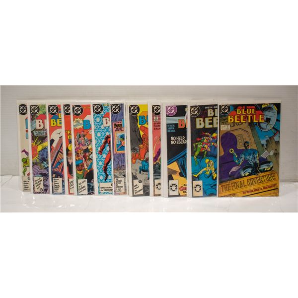 DC BLUE BEETLE #3-24 COMIC LOT,  1986