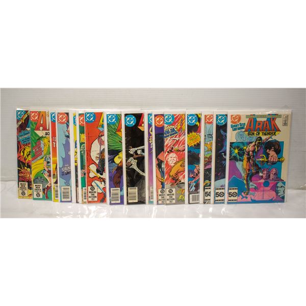 DC ARAK SONE OF THUNDER #2-50 COMIC LOT