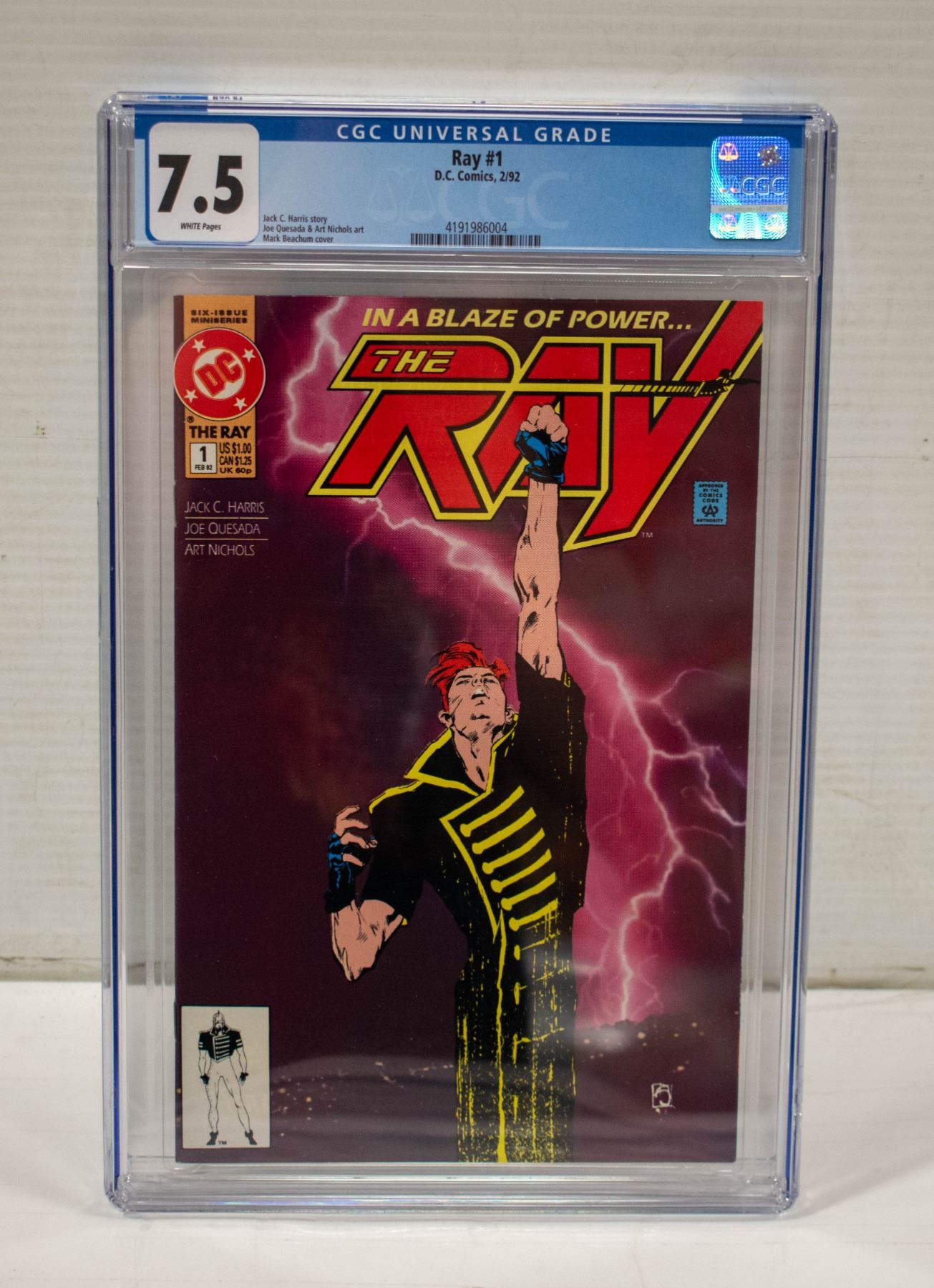 DC RAY #1 CGC COMIC