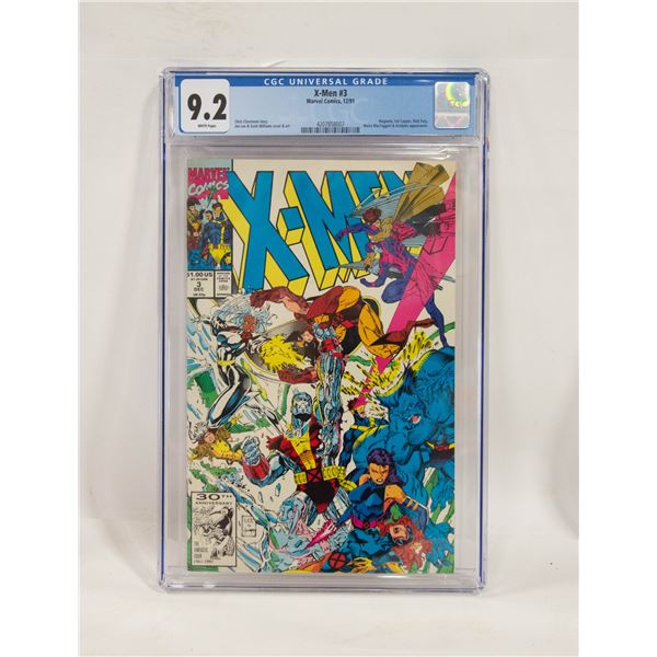 MARVEL X-MEN #3 CGC COMIC