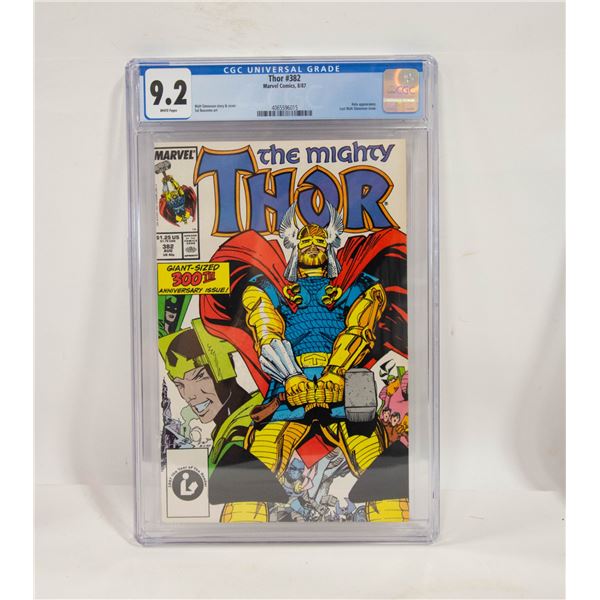 MARVEL THOR #382 CGC COMIC