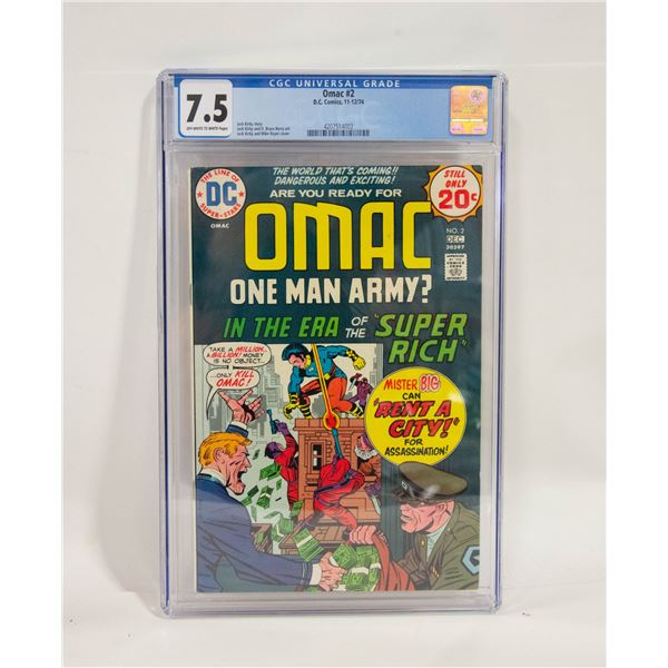DC OMAC #2 CGC COMIC