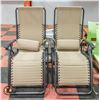 Image 1 : 2 ZERO GRAVITY CHAIRS