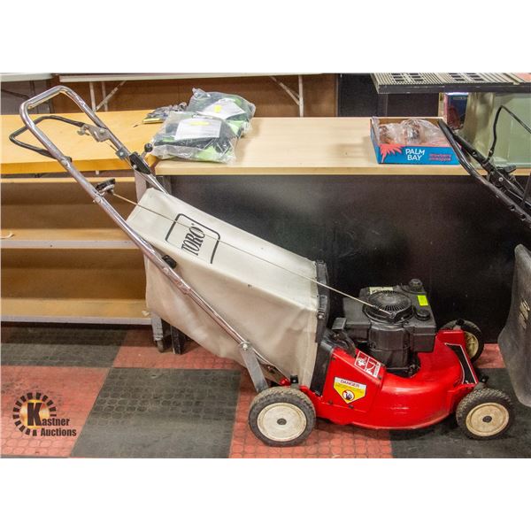 18" TORO BAG LAWN MOWER