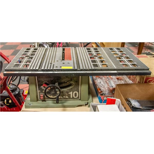 DELTA 10" TABLE SAW