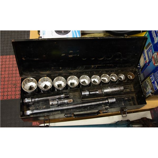1 Inch Socket Set R PROCOR 1 INCH DRIVE HEAVY DUTY SOCKET SET