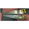 Image 1 : ANTIQUE WOOD SAWS - X2