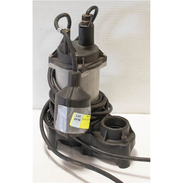 1/3HP SUBMERSIBLE PUMP