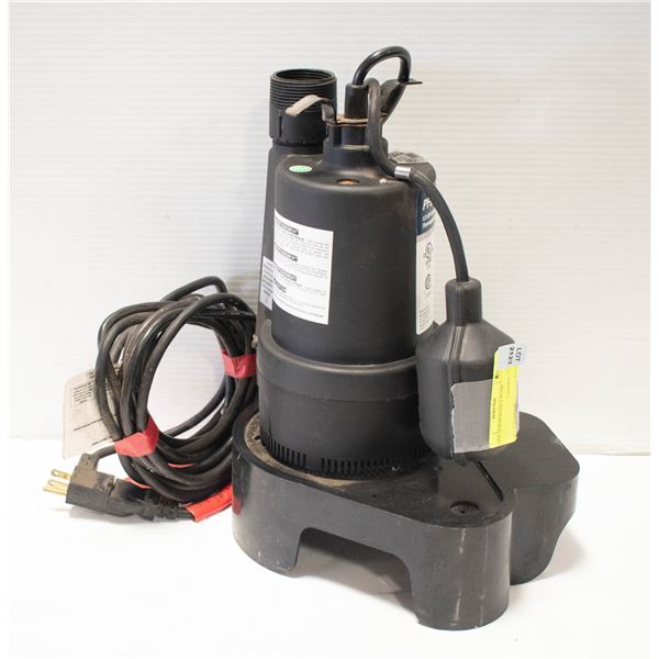 1/3HP SUBMERSIBLE PUMP