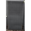 SET OF TWO PIECES 50X26" HIGH CARBON STEEL SCREEN