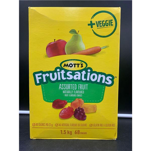 Mott's Fruitsations Assorted Fruit Gummies (68 pouches)