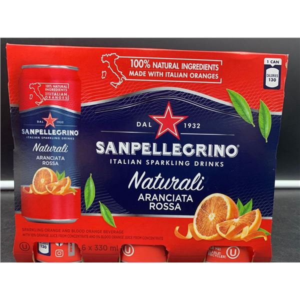 SanPellegrino Natural Italian Sparkling Beverage (6 x 330ml)