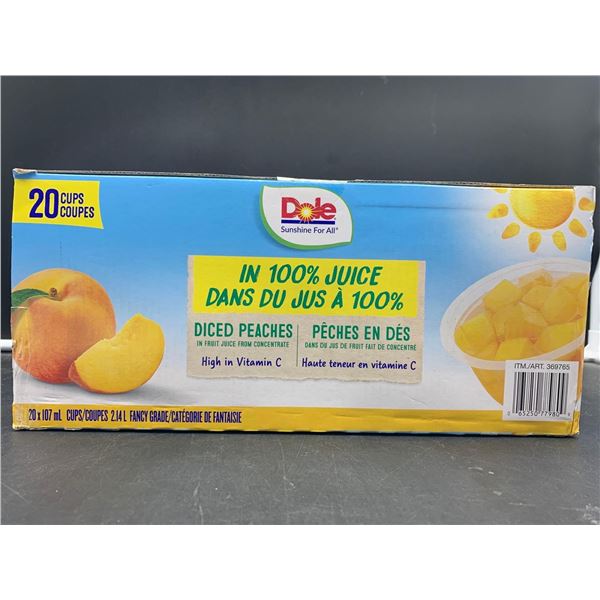 Dole Diced Peaches (20 x 107ml)