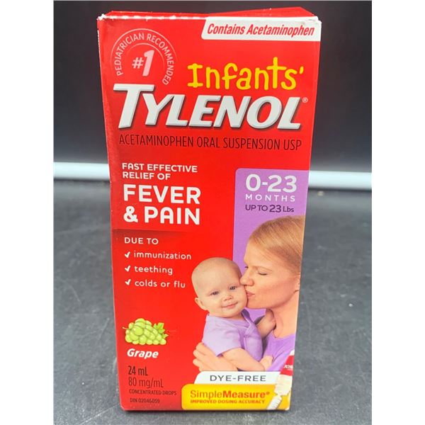Infants Tylenol Fever & Pain (24ml)