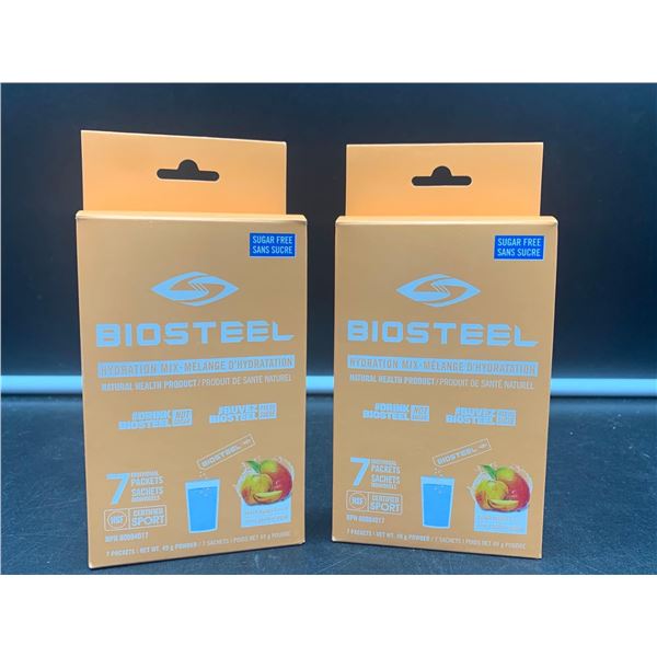 Biosteel Hydration Mix-Peach Mango sachets (2 x 7)