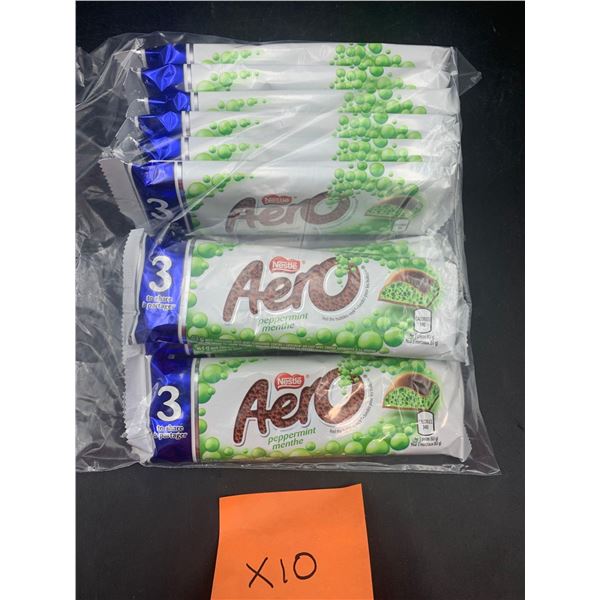 Nestle Aero Mint Candy Bar (10 x 63g)