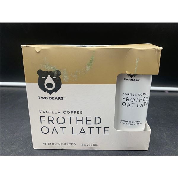 Two Bears Vanilla Coffee Frothed Oat Latte (6 x 207ml)