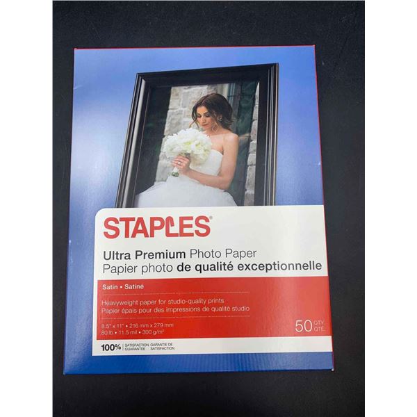 Staples Ultra Premium Photo Paper (50qty)