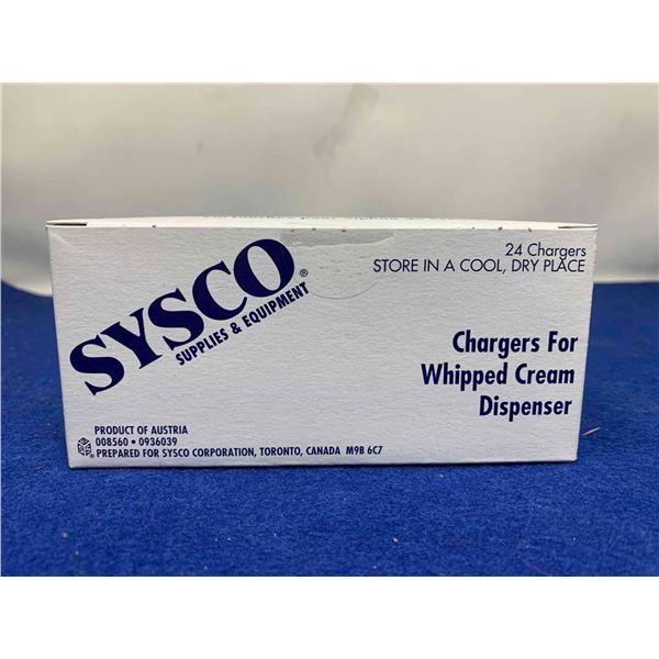 Sysco Chargers for Whipped Cream Dispenser (24ct)
