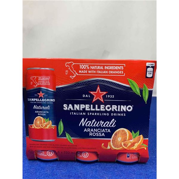 SanPellegrino Italian Sparkling Drink (6 x 330ml) Orange and Blood Orange Beverage