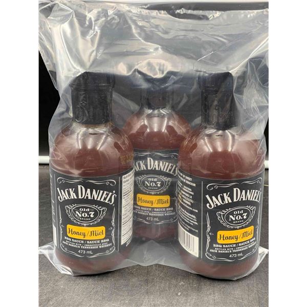 Jack Daniels Honey BBQ Sauce (3 x 473ml)