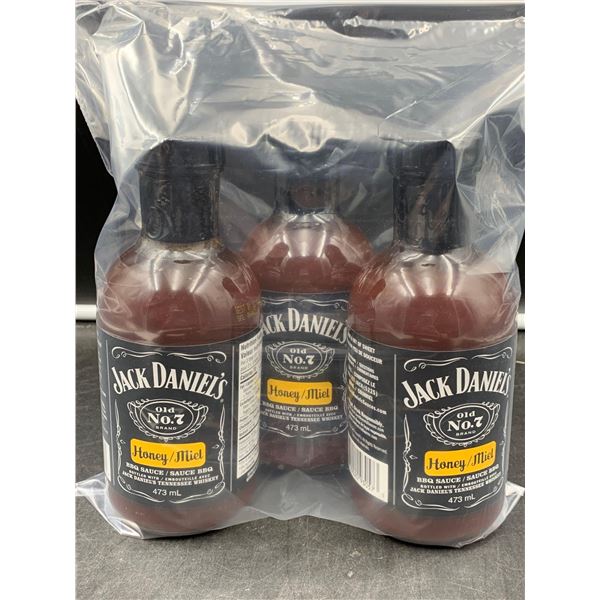 Jack Daniels Honey BBQ Sauce (3 x 473ml)