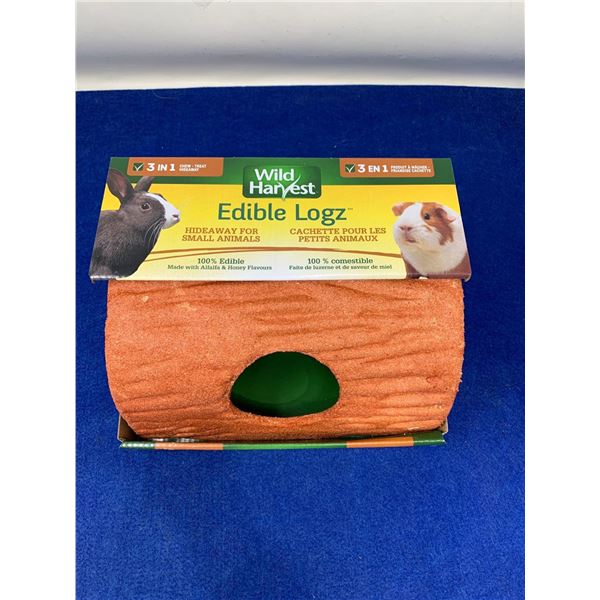 Wild Harvest Edible Logz (240g) Hideaway for Small Animals