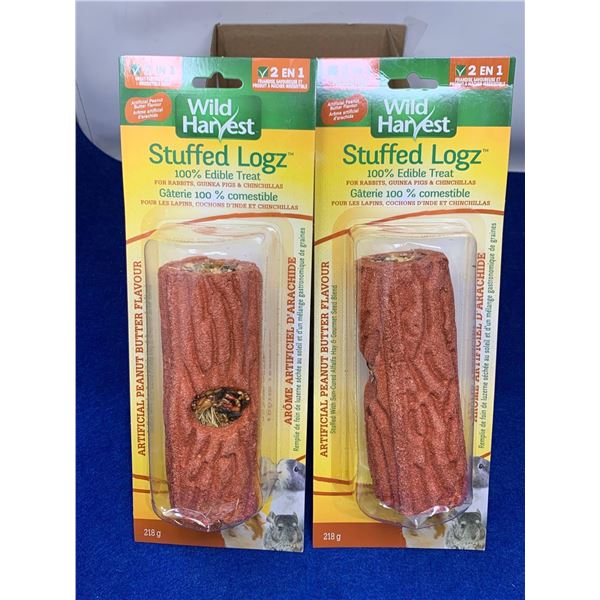 Wild Harvest Stuffed Logz Edible Treats (2 x 218g)