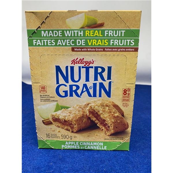 Kellogg's Nutri Grain Apple Cinnamon Bars (16 x 37g)