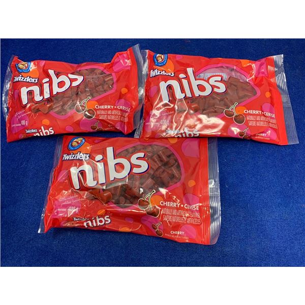 Twizzlers Nibs Cherry Candy (3 x 400g)