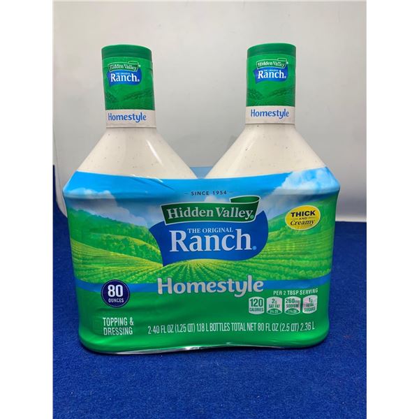 Hidden Valley Ranch Homestyle Dressing (2 x 1.18L)