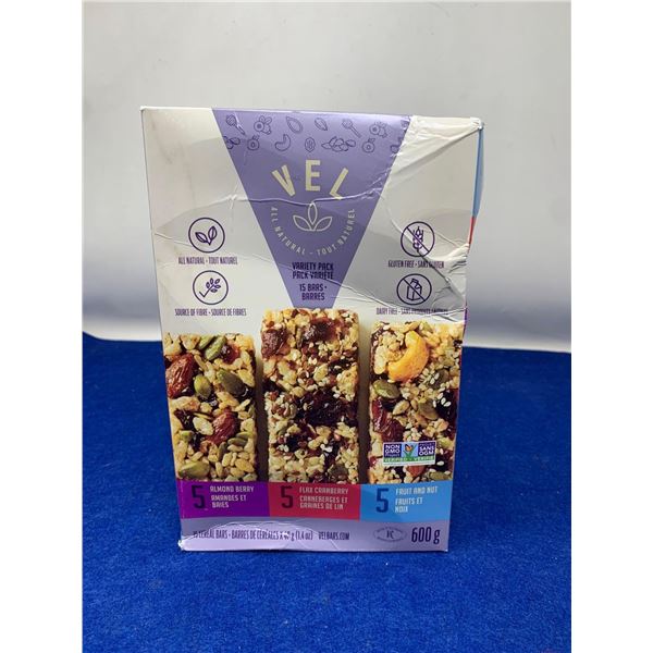 Vel Fruit and Nut Bars-Assorted Pack (600g)
