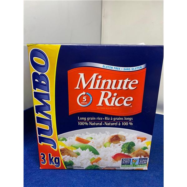 Jumbo Minute Rice Long Grain White Rice (3kg)