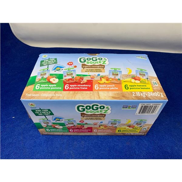 GoGo Squeez Fruit Sauce (24 x 90g)