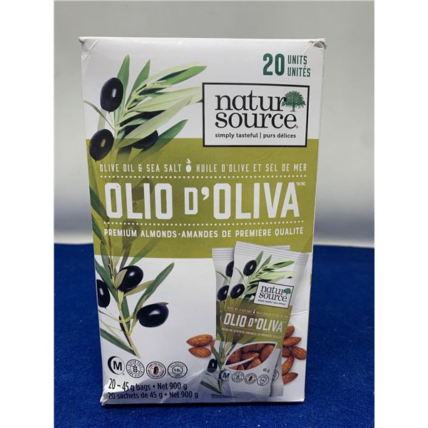 Nature Source Olio D'Oliva Premium Almonds (20 x 45g)